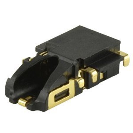 CUI DEVICES Audio Jack 3.5Mm Rt 5 Cond Smt 0 Switches T&R Pac SJ2-35654A-SMT-TR